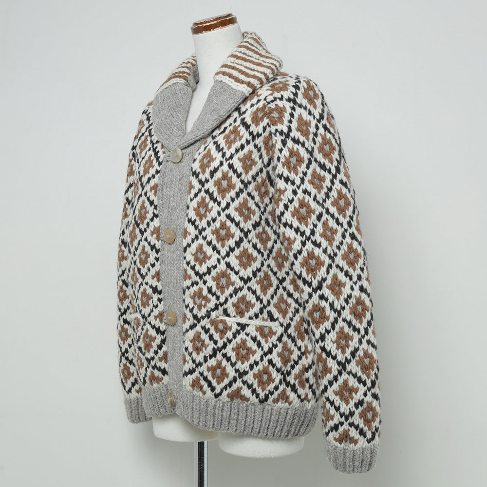 Archi アーキ ニットカーディガン archi(アーキ)】GRANTED×ARCHI COWICHAN SWEATER AW23-E1 (AW23-E1