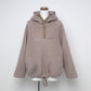 WOOL SHAGGY HOODIE