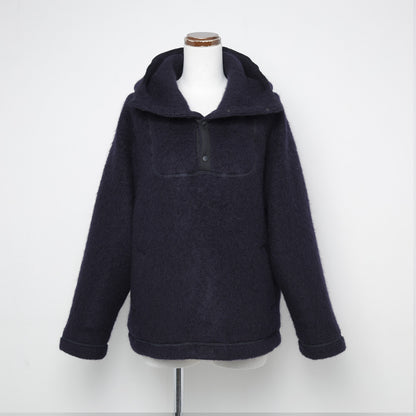 WOOL SHAGGY HOODIE
