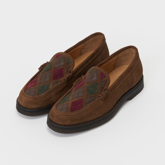 argyle loafer