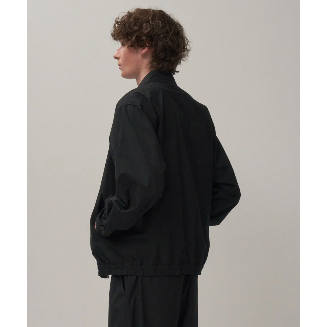 ATON) LIGHT TC GABARDINE WASHED HARRINGTON JACKET (JKAGLM0101