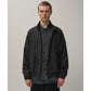 ALPACA HOUND TOOTH HARRINGTON JACKET