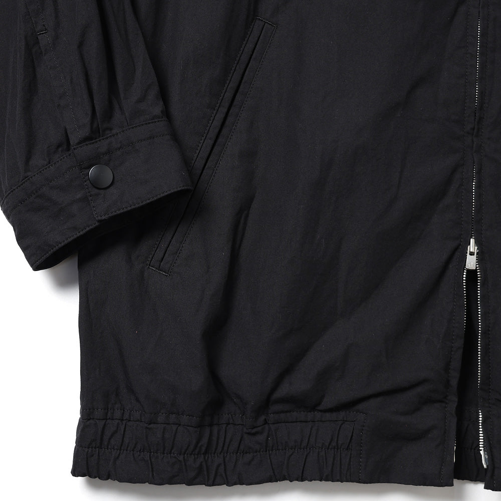 ATON) LIGHT TC GABARDINE WASHED HARRINGTON JACKET (JKAGLM0101