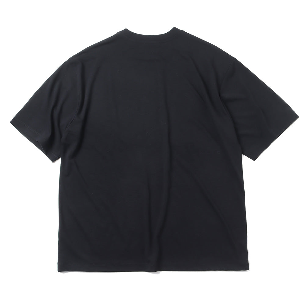 ROYAL WOOL JERSEY OVERSIZED T-SHIRT