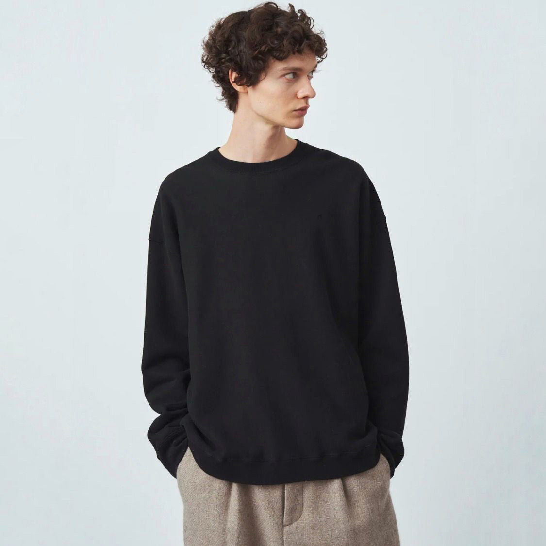 GARMENT DYED URAKE OVERSIZED SWEATSHIRT