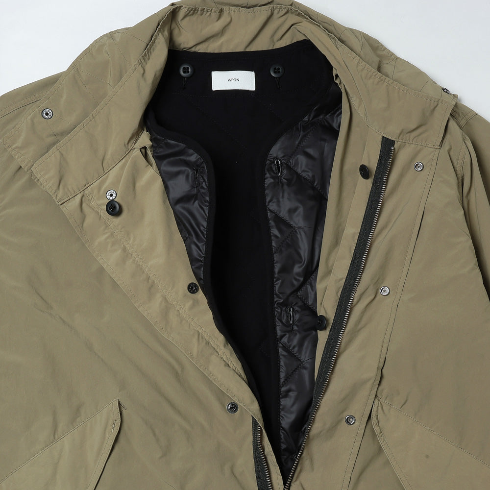 Exclusive Air Weather Short Mods Coat (JKAGLW1800) | ATON / Jacket
