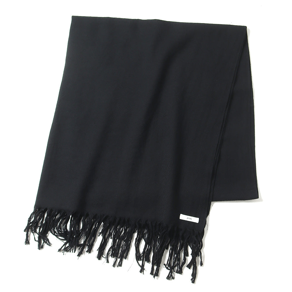 ATON) FINE AIR WOOL OVERSIZED STOLE (ZZAGCW0910) | ATON