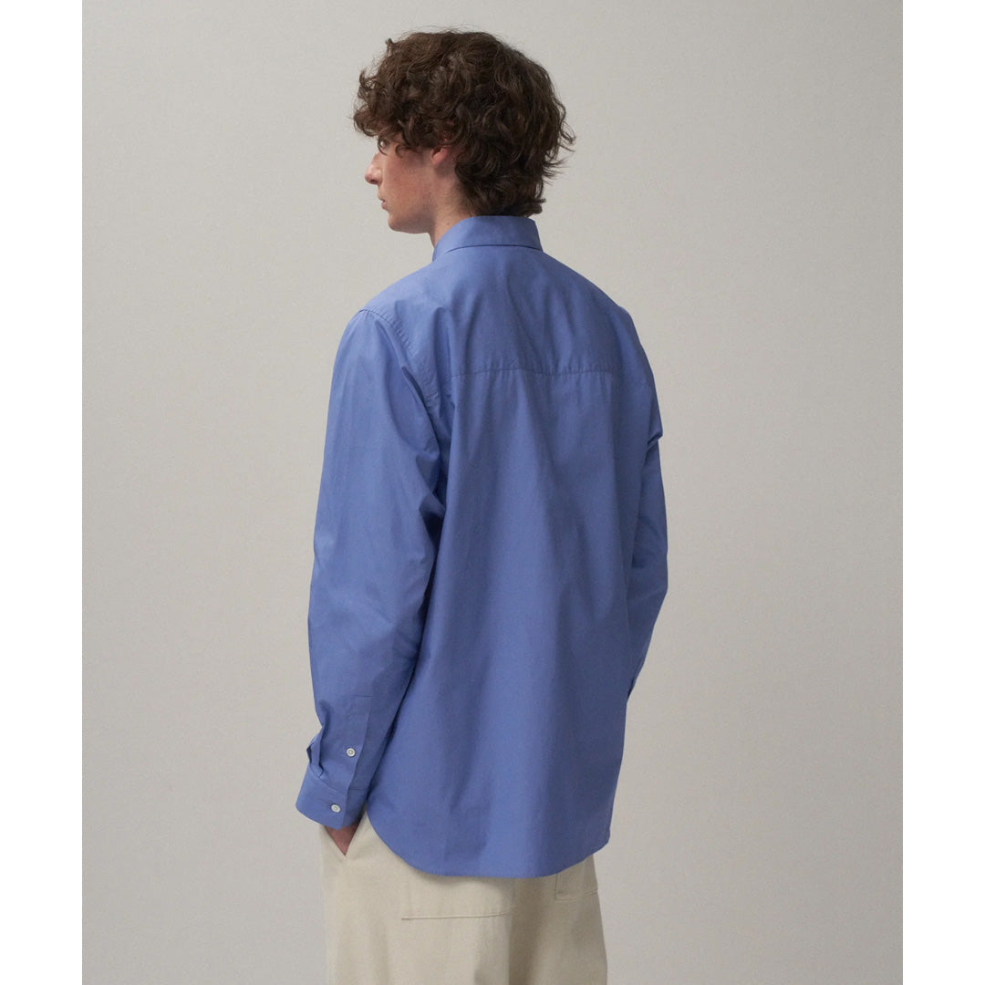 ATON) SUVIN BROAD WASHED SHIRT (BLAGLM0004) | ATON / シャツ (MEN