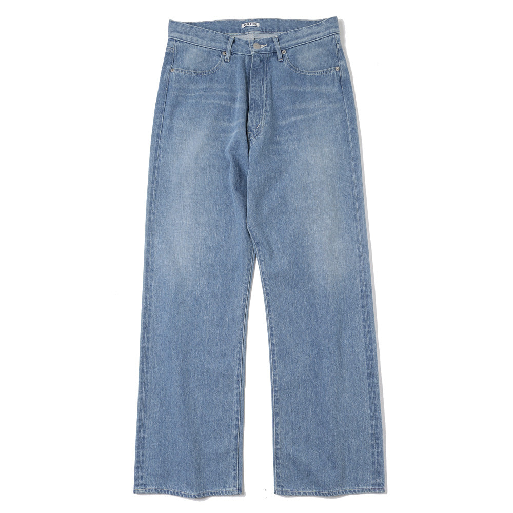 SELVEDGE FADED LIGHT DENIM PANTS