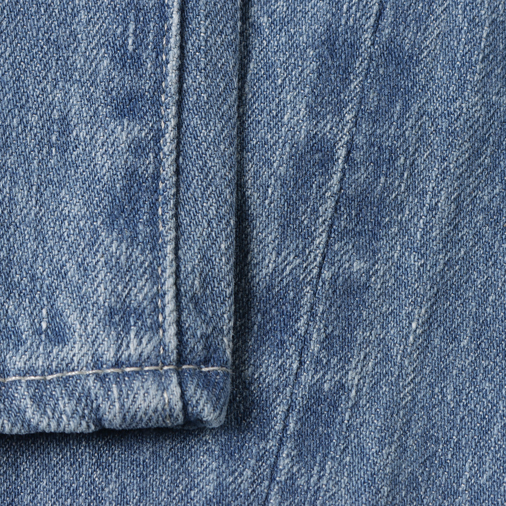 SELVEDGE FADED LIGHT DENIM PANTS