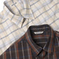 SUPER LIGHT WOOL CHECK SHIRT