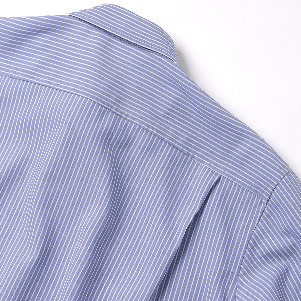 SUPER FINE WOOL STRIPE SHIRT