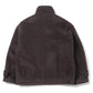 BRUSHED SURI ALPACA MOHAIR JACQUARD ZIP BLOUSON