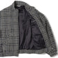 HOMESPUN TWEED ZIP BLOUSON