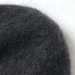 BRUSHED SUPER KID MOHAIR KNIT CAP