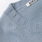 WASHED FRENCH MERINO KNIT P/O