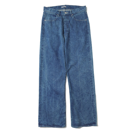 SELVEDGE FADED LIGHT DENIM PANTS