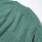 BRUSHED SUPER KID MOHAIR KNIT P/O