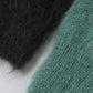 BRUSHED SUPER KID MOHAIR KNIT P/O