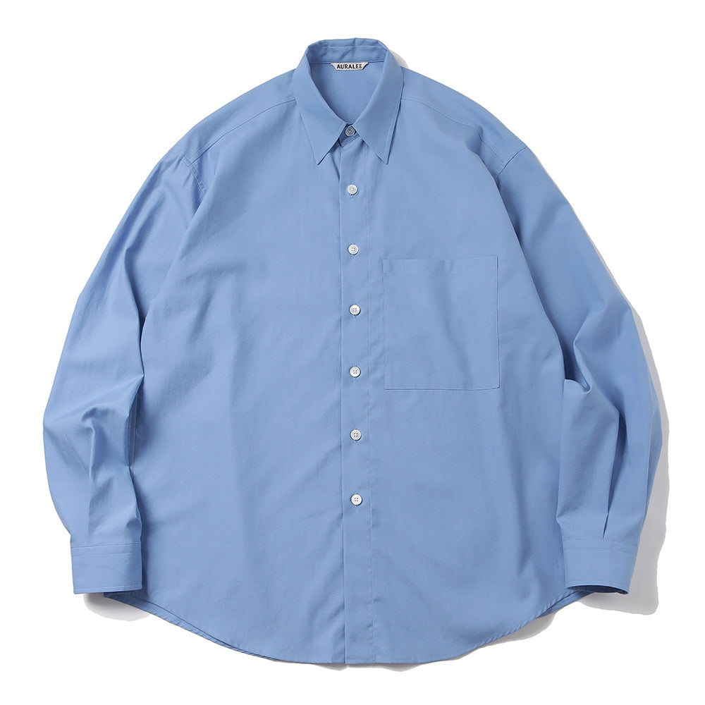 WASHED FINX TWILL BIG SHIRT