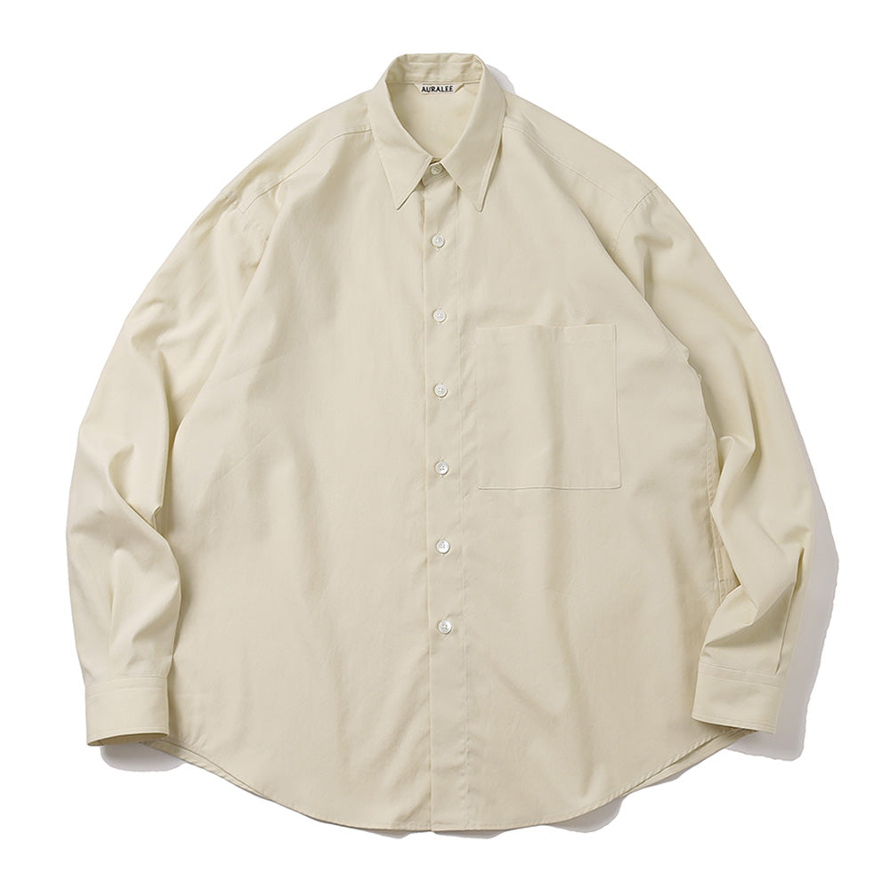 WASHED FINX TWILL BIG SHIRT