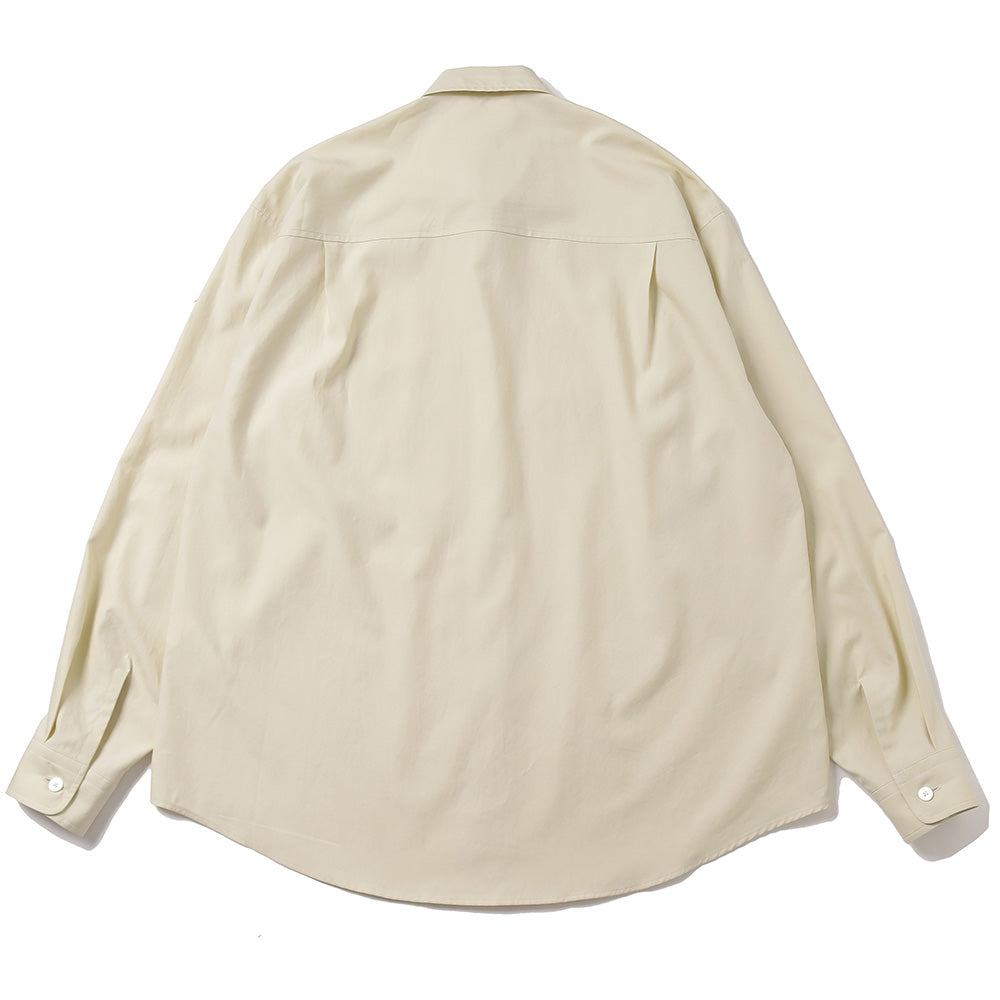 WASHED FINX TWILL BIG SHIRT