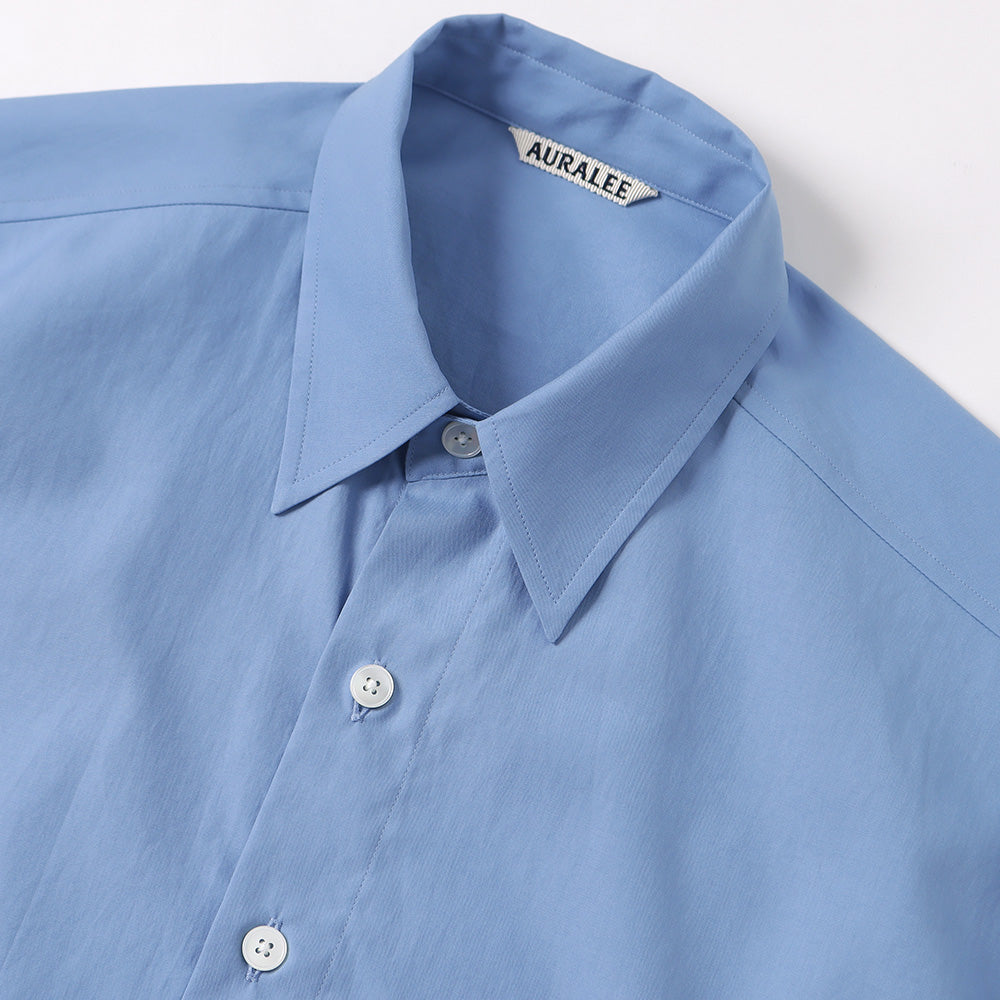 WASHED FINX TWILL BIG SHIRT