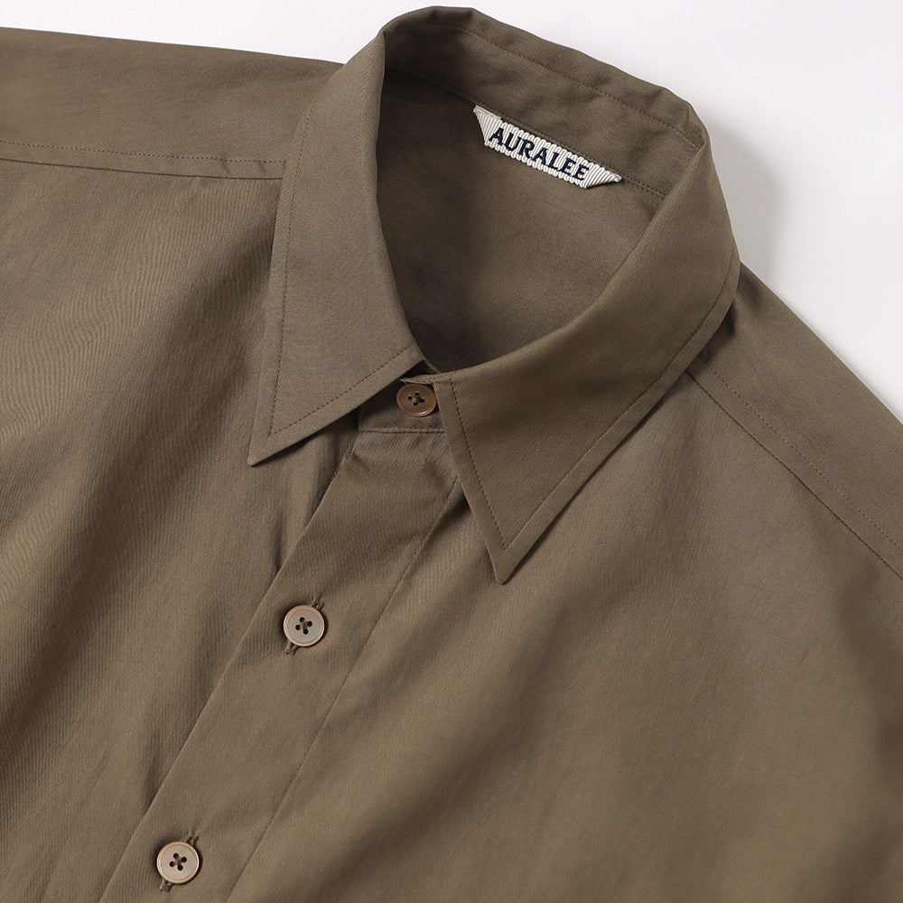 WASHED FINX TWILL BIG SHIRT
