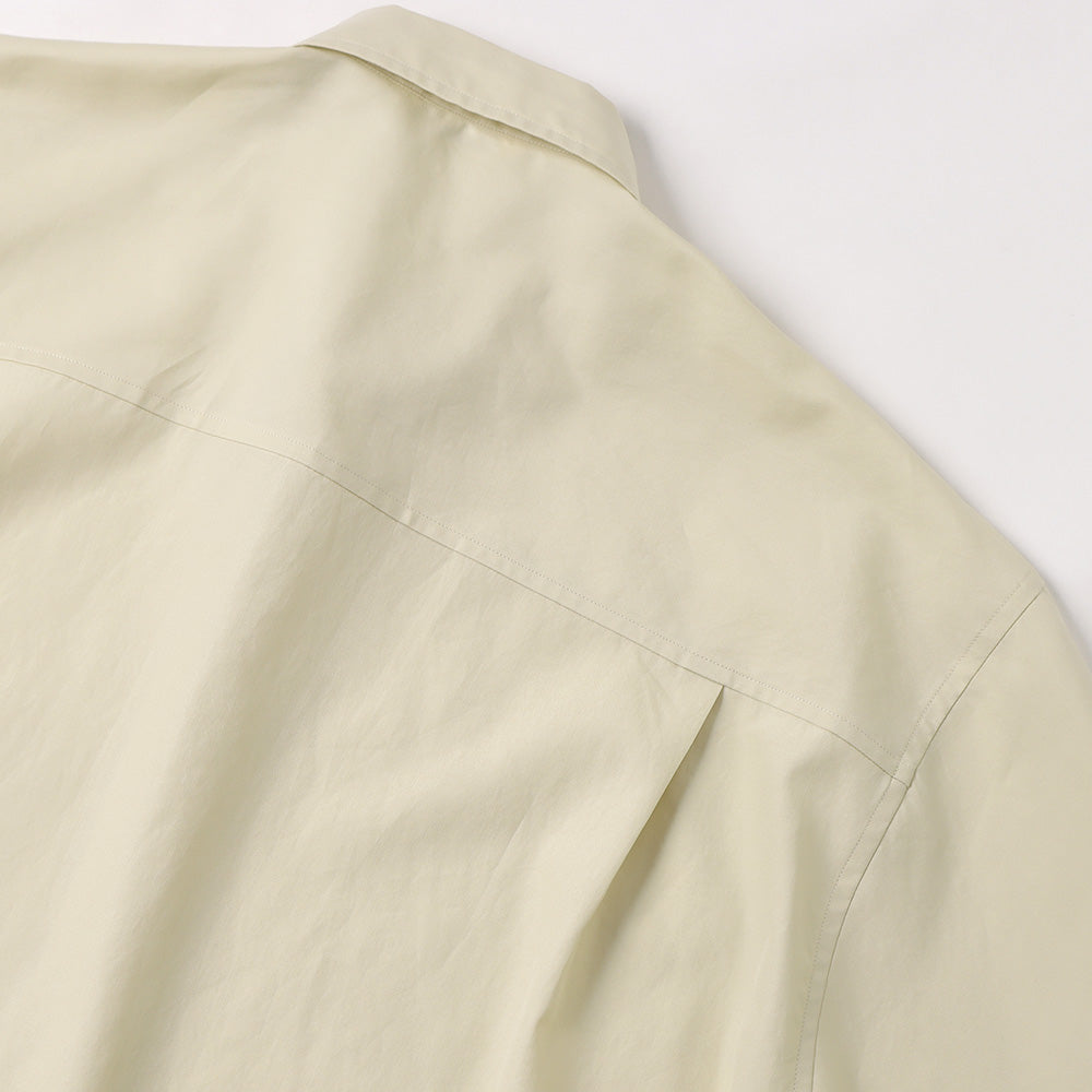 WASHED FINX TWILL BIG SHIRT