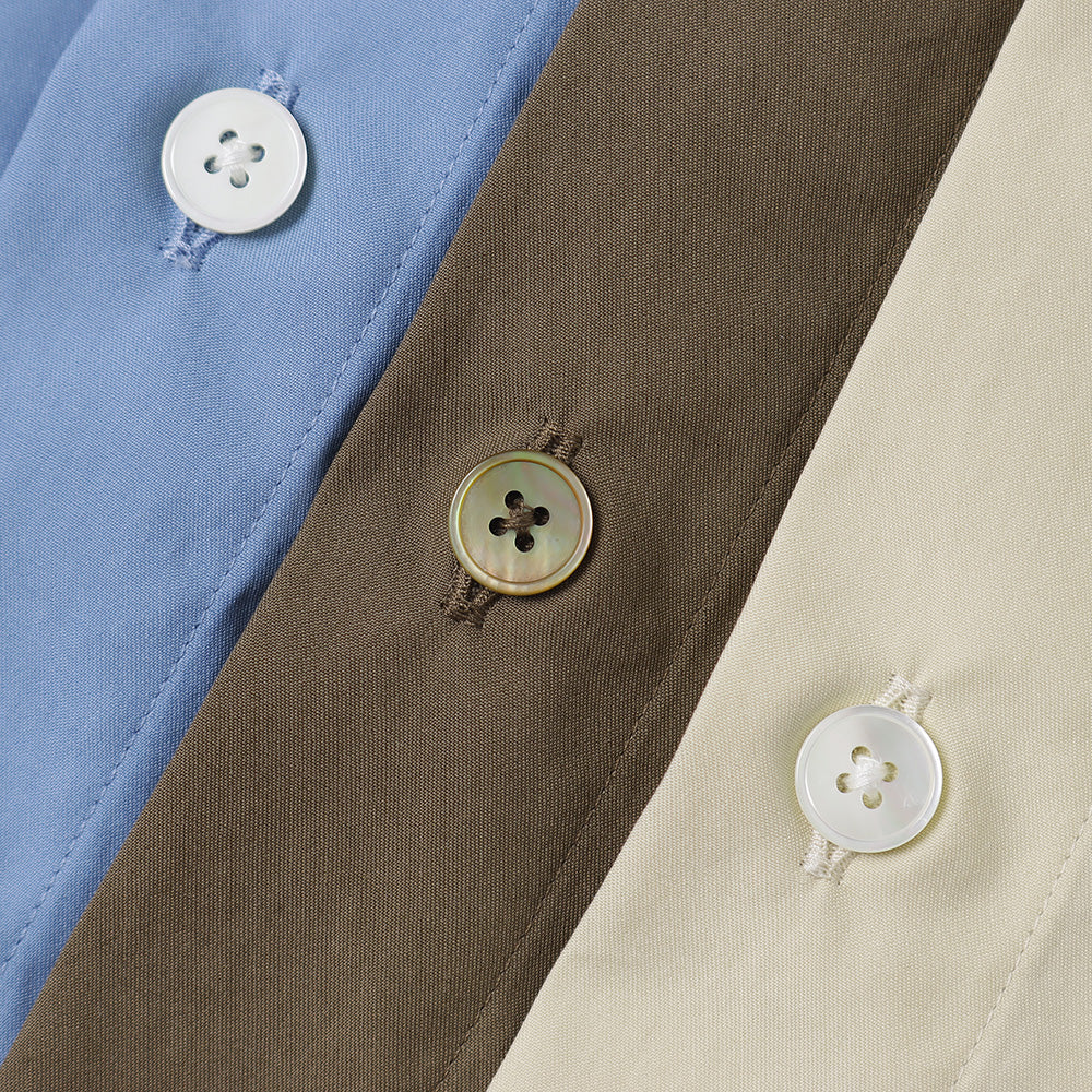 WASHED FINX TWILL BIG SHIRT