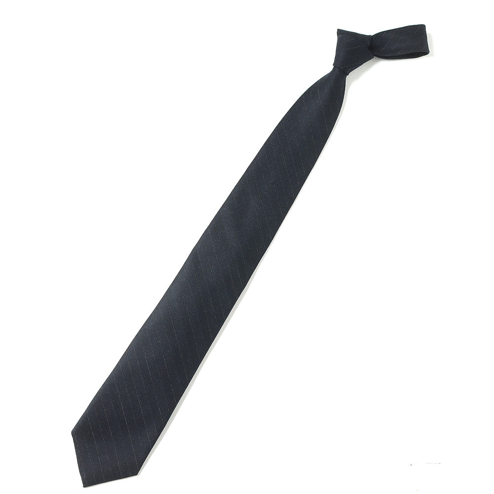 WOOL FULLING FLANNEL STRIPE TIE