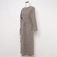 WOOL TWILL DRESS