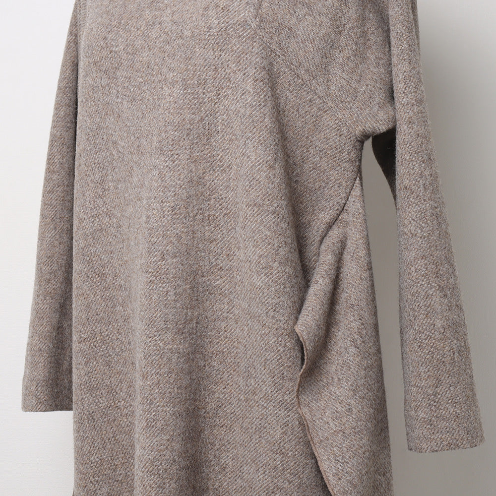 WOOL TWILL DRESS