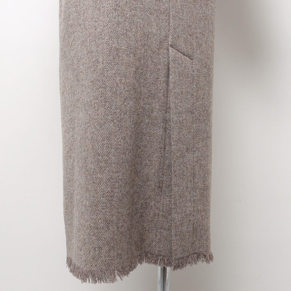 WOOL TWILL DRESS