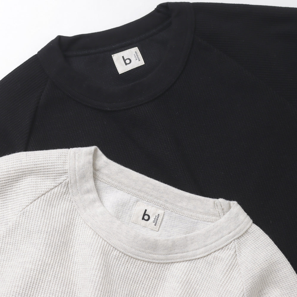 Rough&amp;Smooth Thermal Raglan Tee