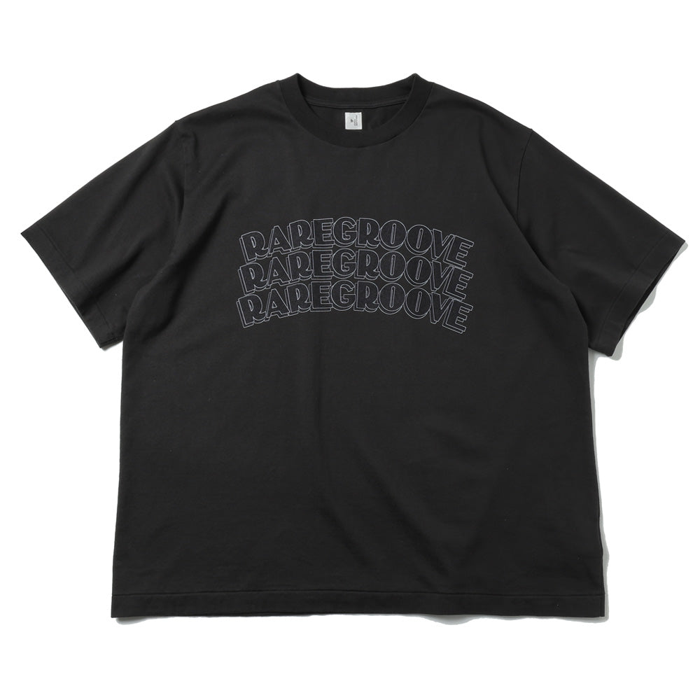 blurhmsROOTSTOCK) RAREGROOVE Print Tee WIDE (bROOTS25S34S26B