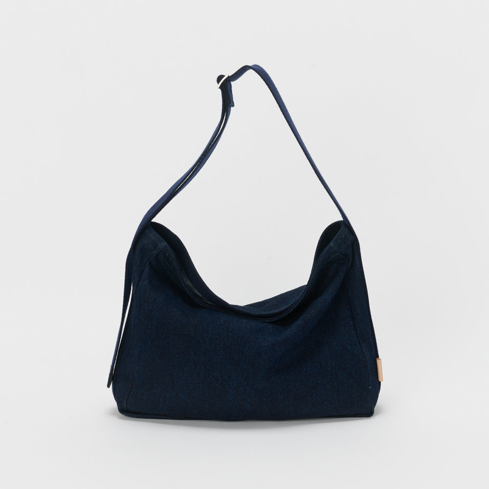 square shoulder bag small(INDIGO)