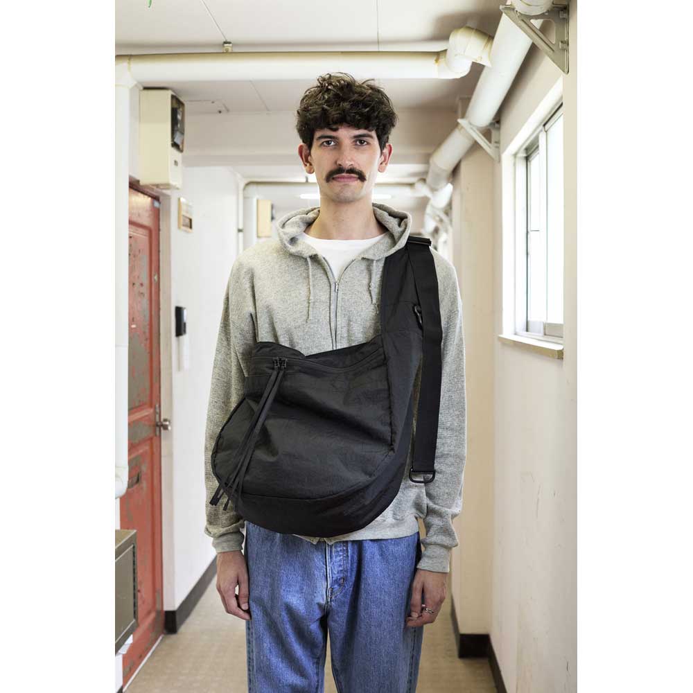 BIG SHOULDER BAG(BLACK1)