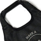 flip veiled gross mesh bag