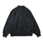 Polyester/Silk Fleece Bomber Jacket