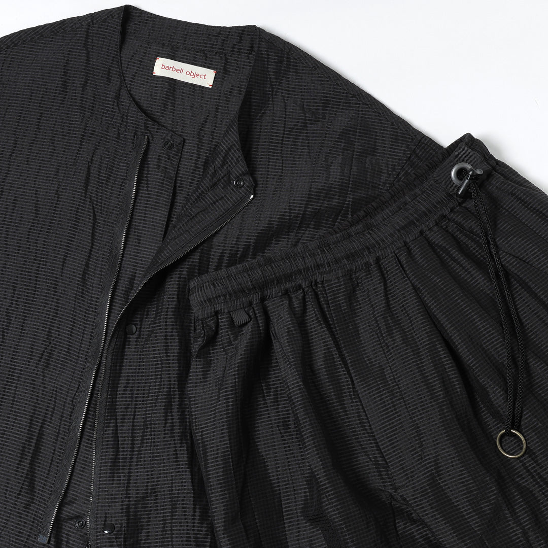 barbell object zip sh (bo-06s08) | barbell object / Shirt (MEN