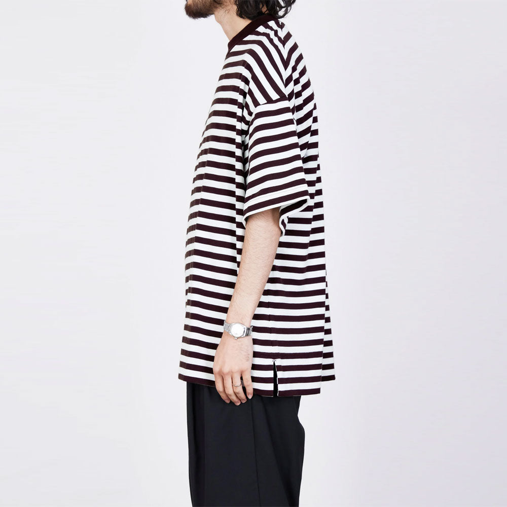 BOX Tee S/S ORGANIC COTTON BORDER