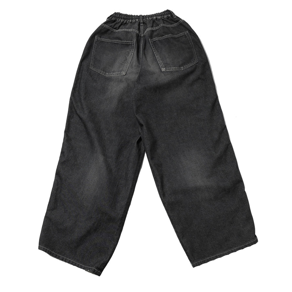 left hand twilldenim wide pants vintage