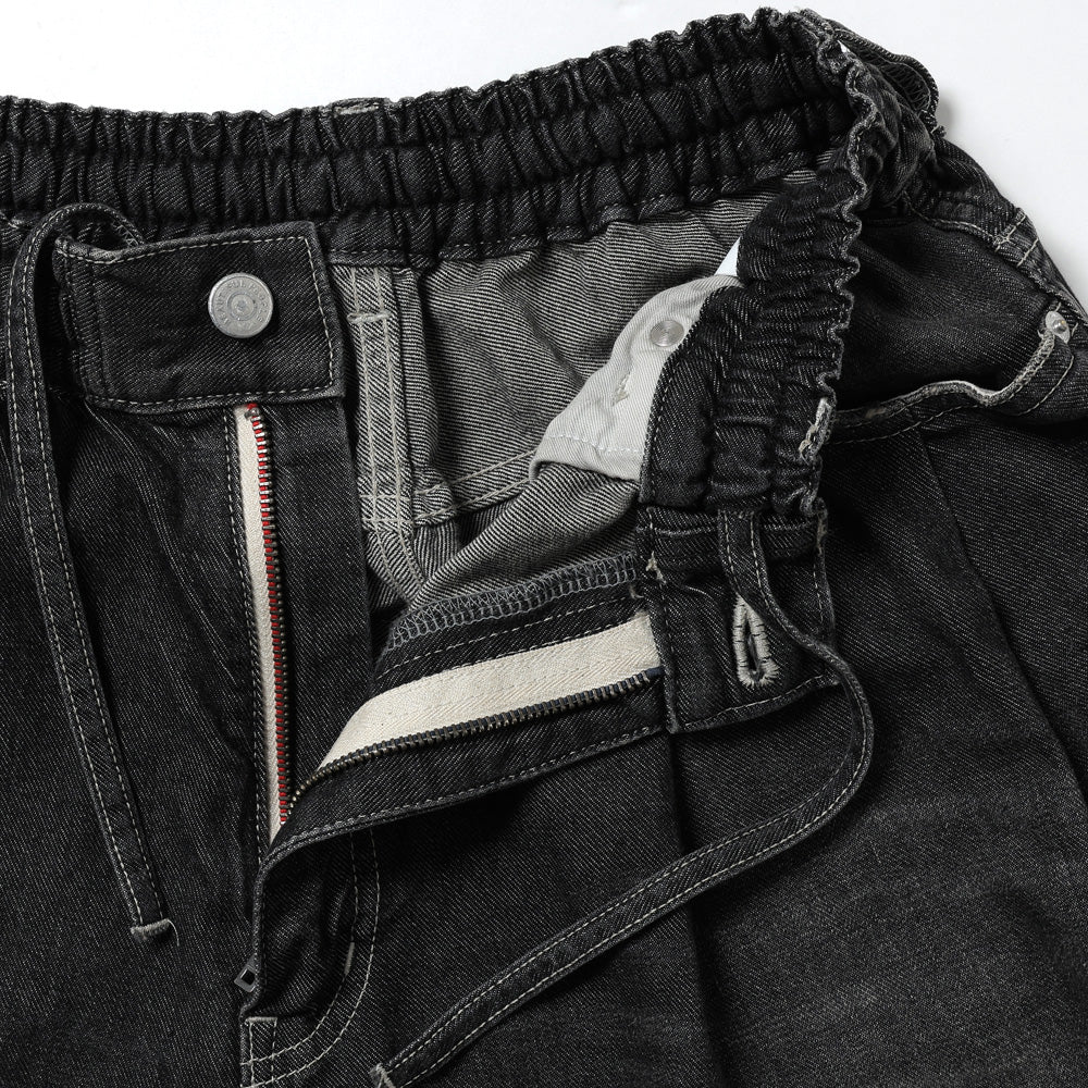 left hand twilldenim wide pants vintage