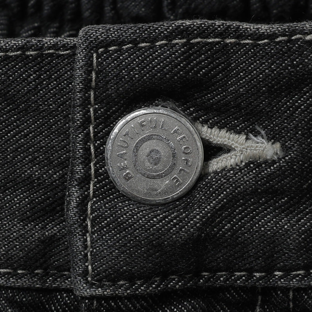 left hand twilldenim wide pants vintage