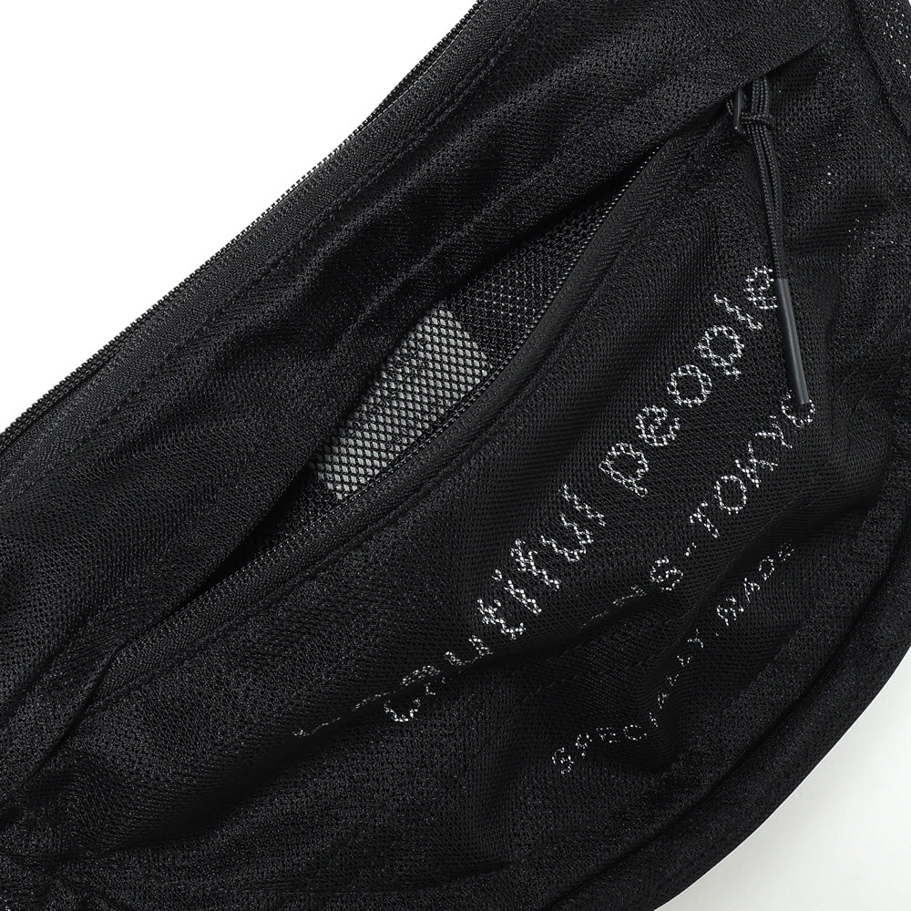 nothing to hide half moon bag
