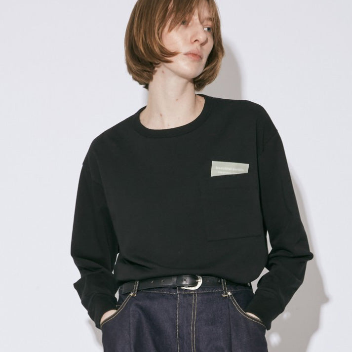 suvin compact jersey  big QOL tag long T