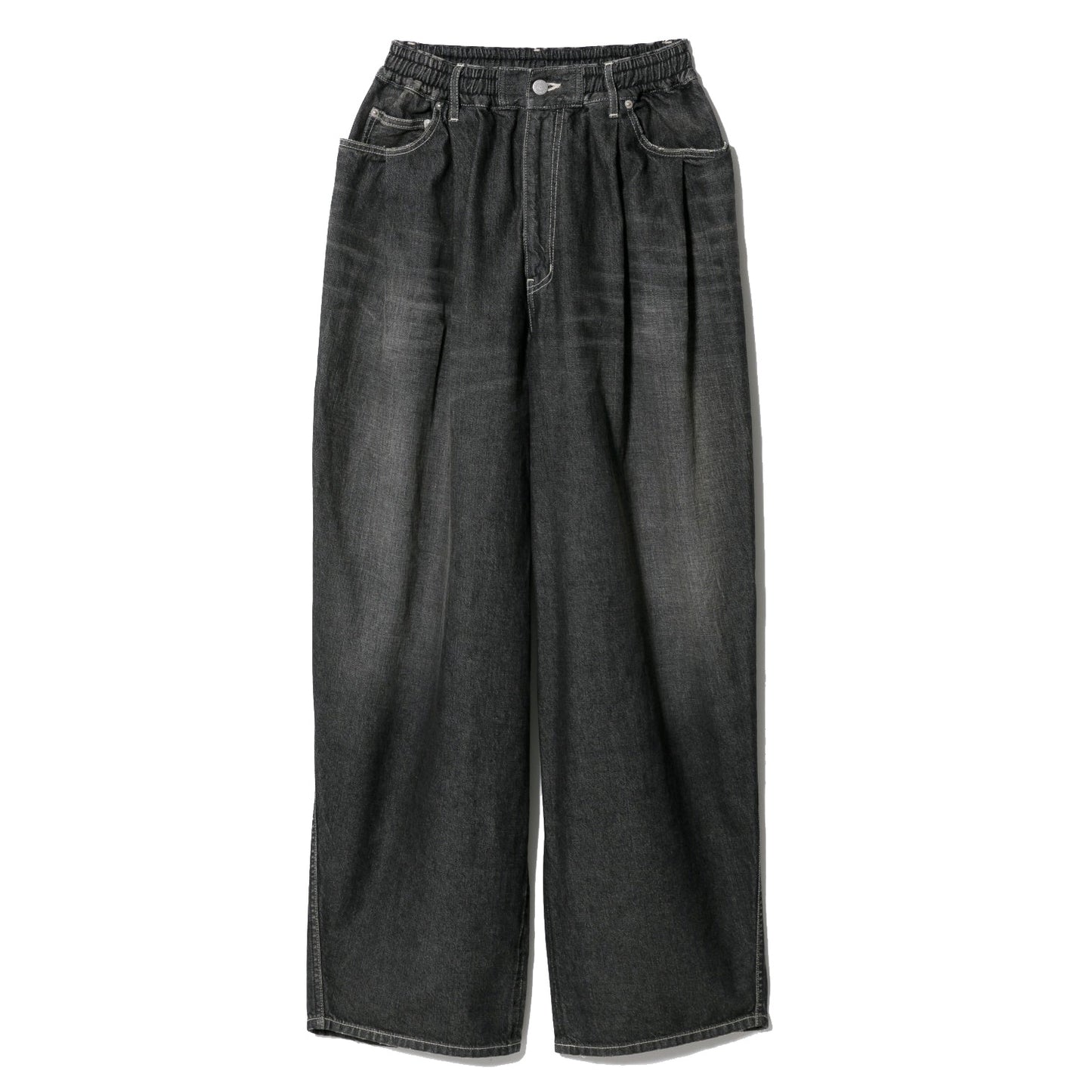 left hand twilldenim wide pants vintage