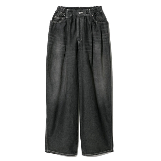 left hand twilldenim wide pants vintage