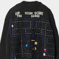 pacman jacquard knitted pullover